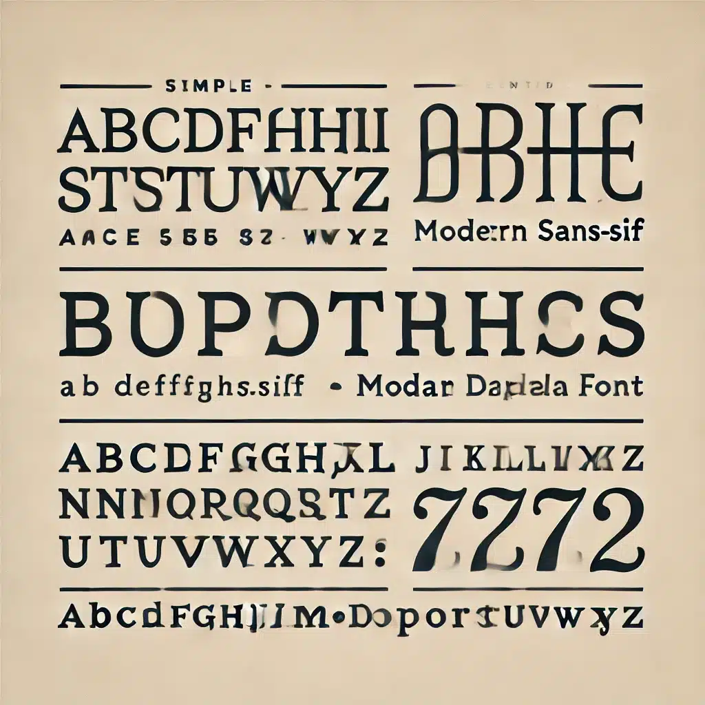 votre typographie